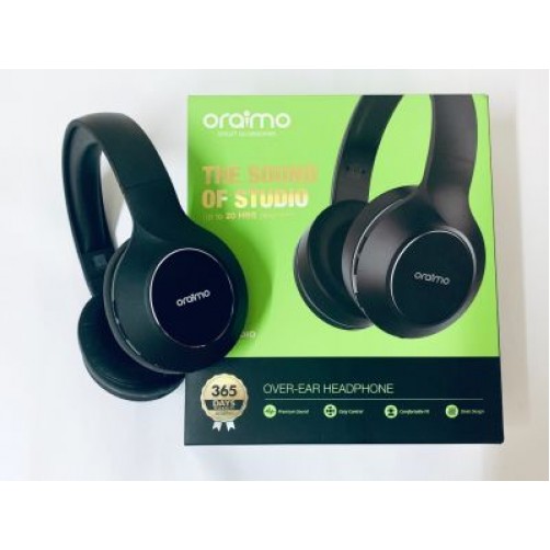 Oraimo Over - Ear Studio Bluetooth Headphone-Black