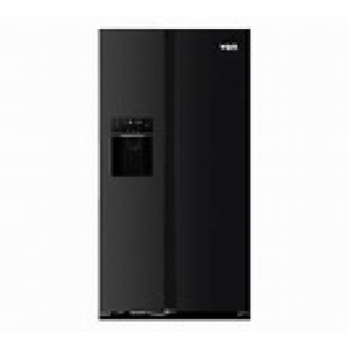  Von VRZ-520NVAK Side by Side Fridge, 513L Inverter, Dark Inox - Black