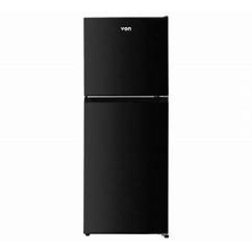 Von VRT-182NRAK Double Door Fridge - 181L, Dark Inox