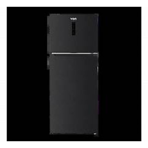  Von VRT-420NVAK Double Door Inverter Fridge 415L - Dark Inox