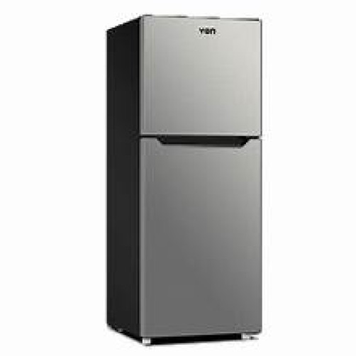 Von VART-25NHS Double Door Fridge 220L - Silver