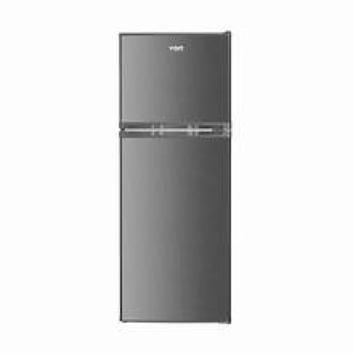  Von VRT-181DRAX Double Door Fridge - 181L, Inox
