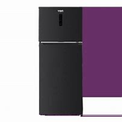 Von VRT-490NVAK Top Mount Freezer, 480L - Dark Inox