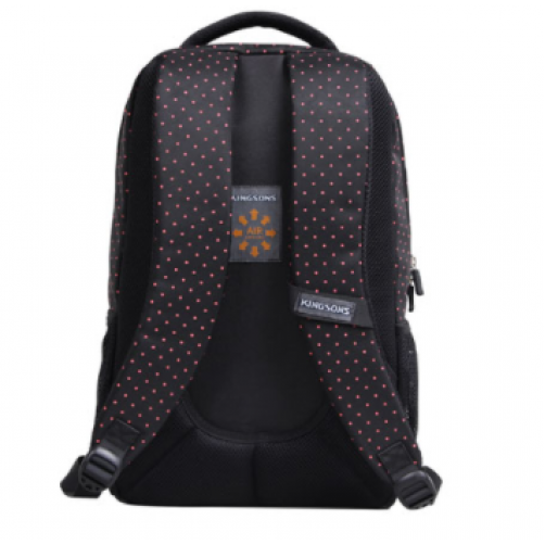 KB 14.5" Hot Dot Series, Laptop Backpack - (White Dot)
