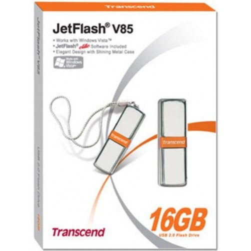 Transcend JetFlash V85 Flash Drive | 16GB