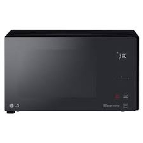 LG MS2032GAS Neochef Microwave Oven, 20L - Black - Smart Diagnosis, EasyClean™ Antibacterial Coating