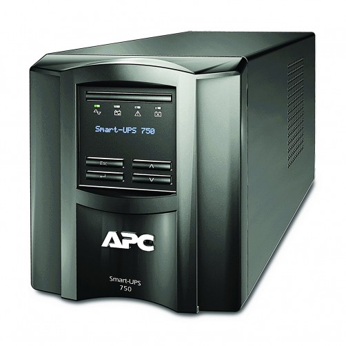 APC Smart-UPS SMT-750VA-AVR, LCD Panel, 8 Outlets IEC-C13
