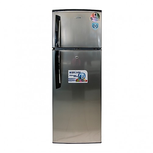Bruhm - Double Door Refrigerator - 8.0 Cu.Ft - 210 Litres